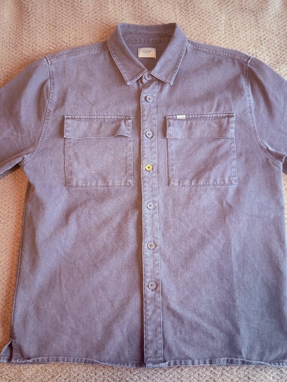 Academy Over Shirt Mens L Navy